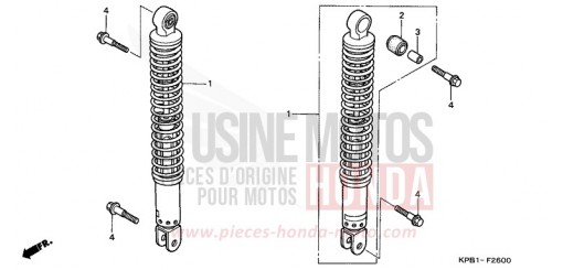 COUSSIN ARRIERE NSS2501 de 2001